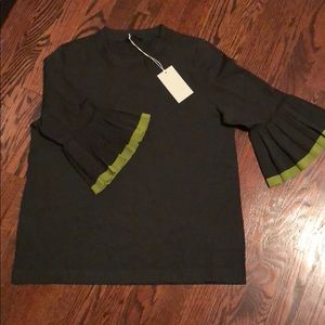 NWT COS Knitted Top with Pleated Sleeves